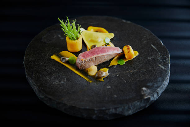 istock Duck breast with Ravioli 1048507416