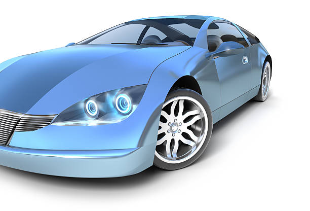istock Hybrid sport car 104851120