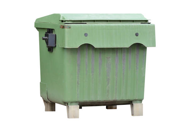 istock green trash can isolated on white background 1048519838