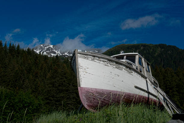 istock Wooden Boat Awaiting Repair 1048532174