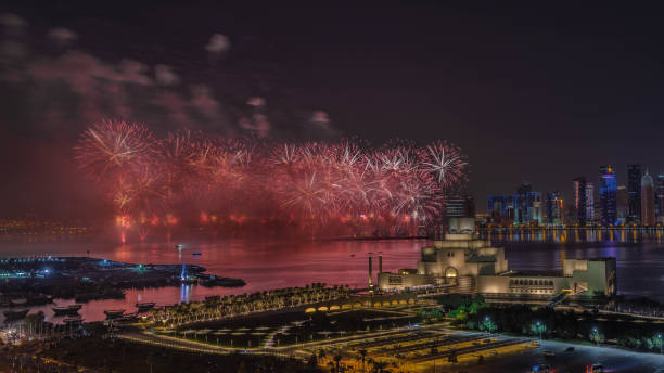 istock Qatar National Day Fireworks 2017 1048540026