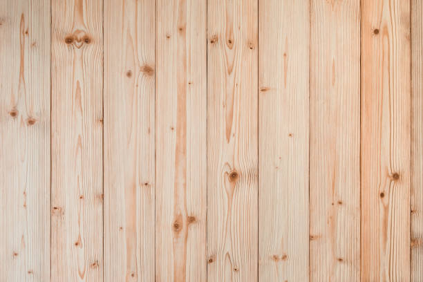 istock Brown wood texture with natural striped pattern for background, wooden surface for add text. 1048545468