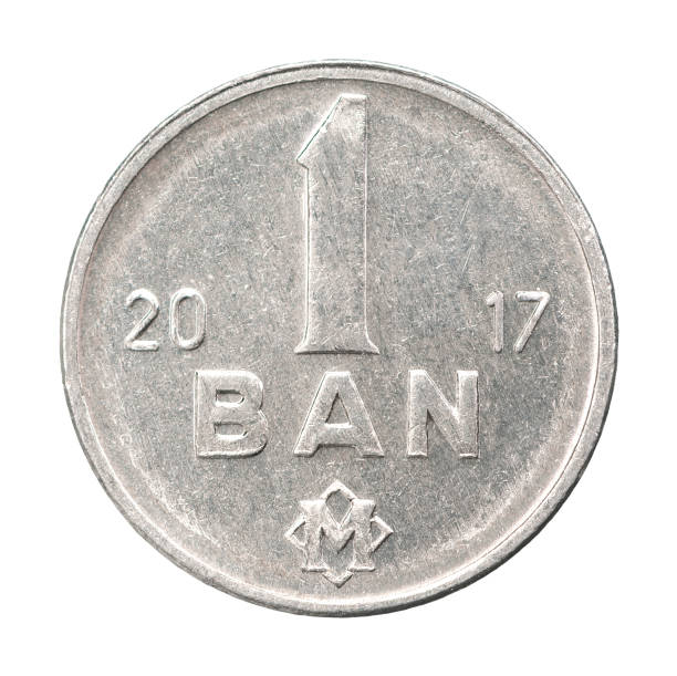 istock Coin Moldavian bani 1048554642