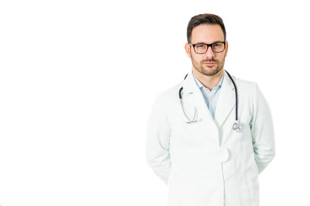 istock Portrait of male doctors 1048565312