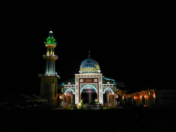 istock Al Maghfirah Mosque, Sanglang, Perlis, Malaysia 1048584274