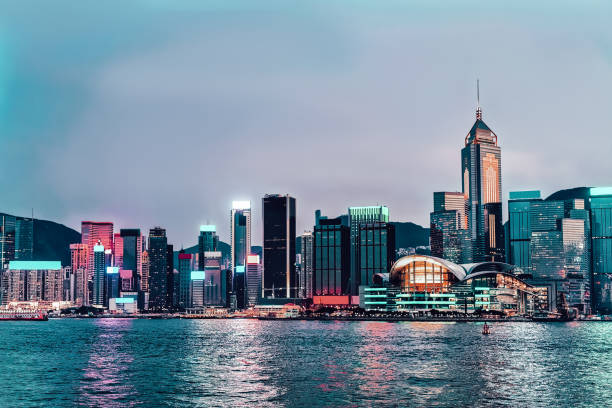 istock Skyline and Victoria Harbor 1048660746