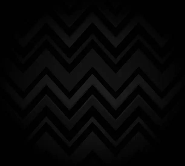 Vector illustration of Black chevron pattern background