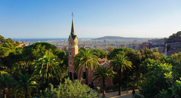 istock Barcelona City View Photo 1048664450