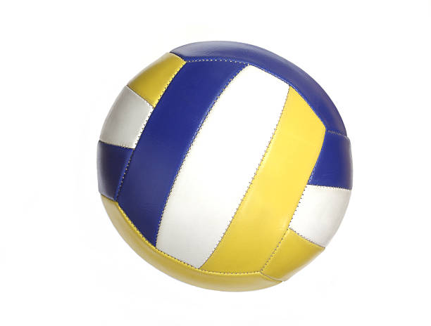 istock Color volleyball ball 104867511