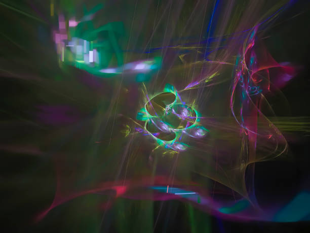 istock abstract design, digital beautiful fractal, magic 1048683376