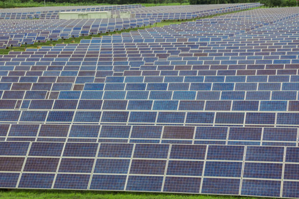 istock Solar energy, Solar cell is a clean and energy for free use 1048686944