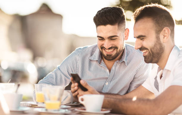 istock friends take a coffee at the cafe 1048689896