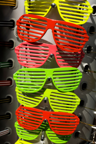 Rack sunglasses.  Back from the 80's