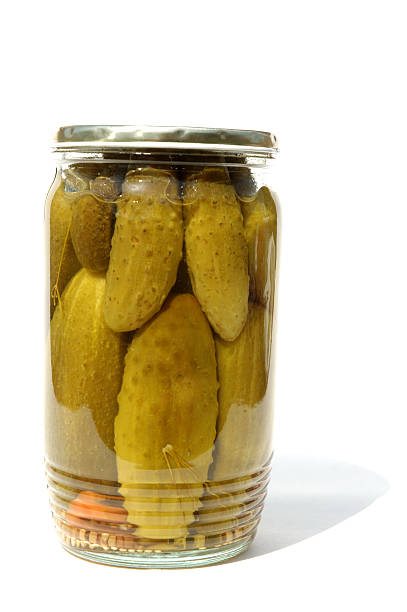 istock Adequate reserves of gherjin isolated on white background 104870402