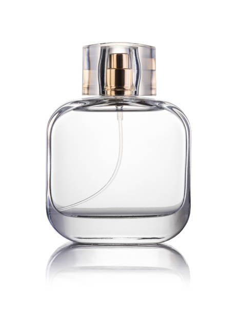 bottle of perfume bottle of perfume on a white background perfume sprayer photos stock pictures, royalty-free photos & images