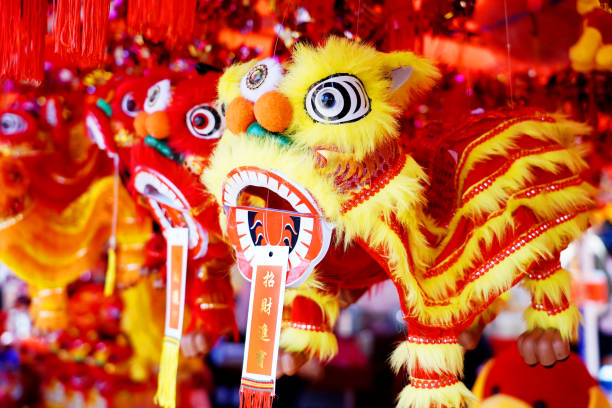 istock Chinese New Year Lion Mini Toy 1048736300