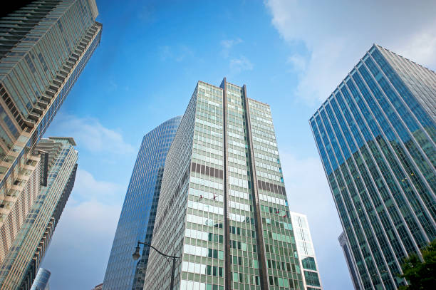 istock Towering glass, Vancouver city skyline, B.C., Canada 1048757278