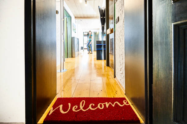 istock View to the corridor of an apartment 1048759994