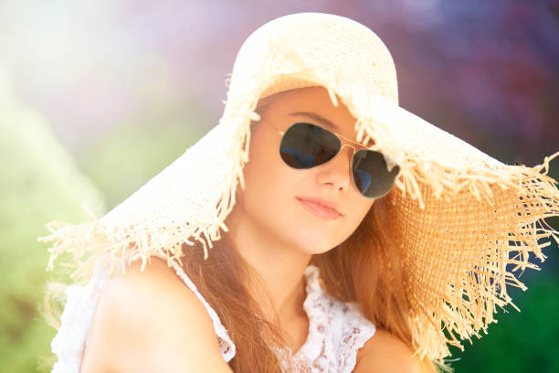 istock Young woman outdoors portrait 1048760042