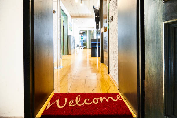 istock View to the corridor of an apartment 1048760556
