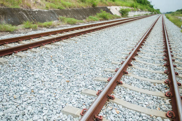 istock Along the railway in Chonburi province, Thailand 1048783822
