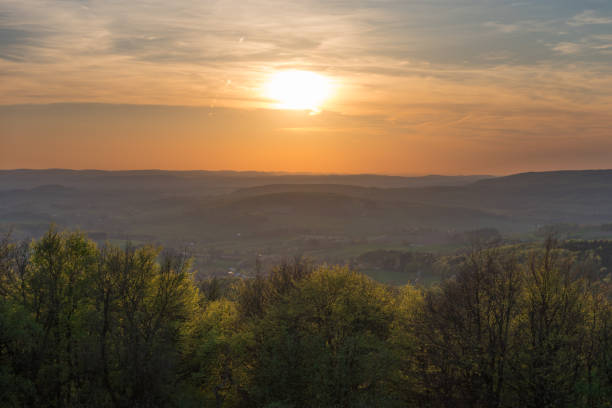 istock The ladscape at sunset in Germany 1048789898
