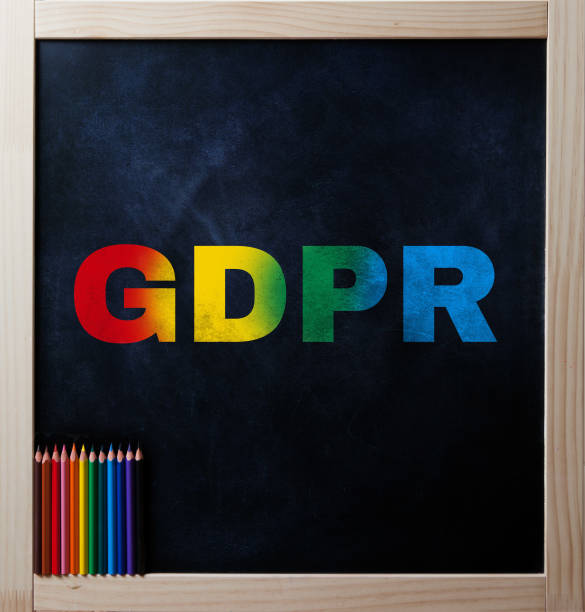 istock GDPR in rainbow colors text on  blackboard with colored pencils 1048790104