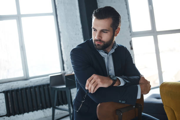 istock Young stylish businessman is upset 1048790252
