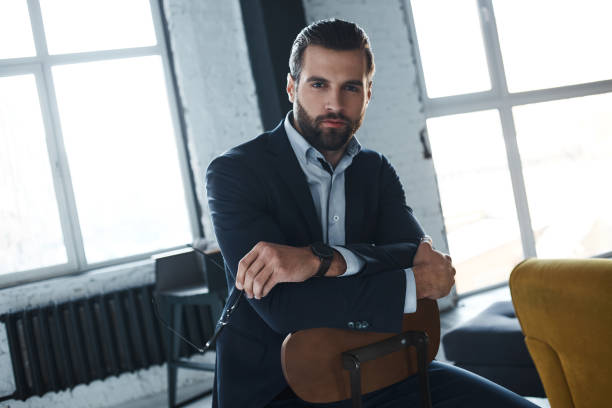 istock Stylish young man is looking at you 1048790296