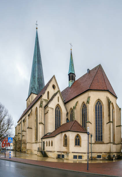 igreja de st remigius, borken, alemanha - st remigius - fotografias e filmes do acervo