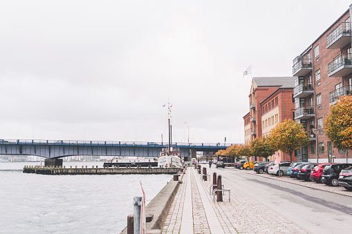 Pier in Aalborg, Denmark