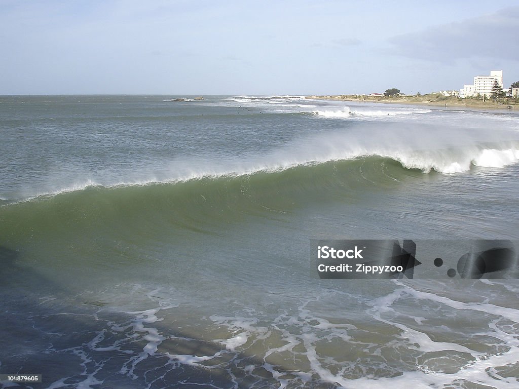 Missed the perfect wave. Arrghh, missed the wave and what a beauty it is. Beach Stock Photo