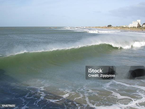 Missed The Perfect Wave Stock Photo - Download Image Now - Beach, Breaking Wave, Cloud - Sky