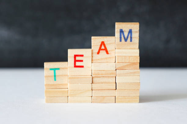 istock Word 'TEAM' on wooden tiles. 1048799288