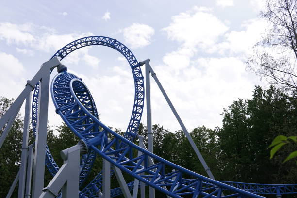 istock roller coaster attractions fun in the park for children 1048810000