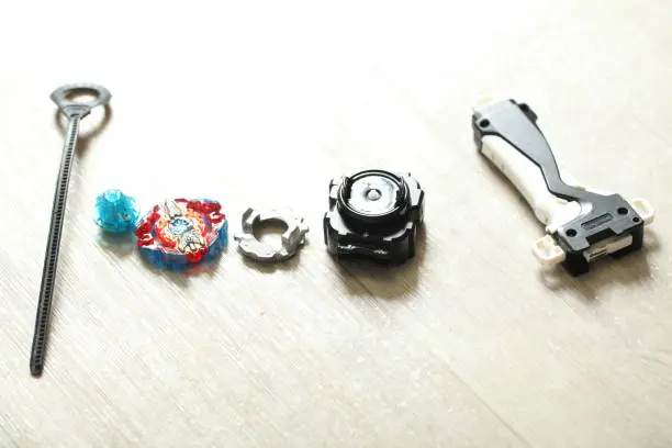 Photo of children's toy gyroscope