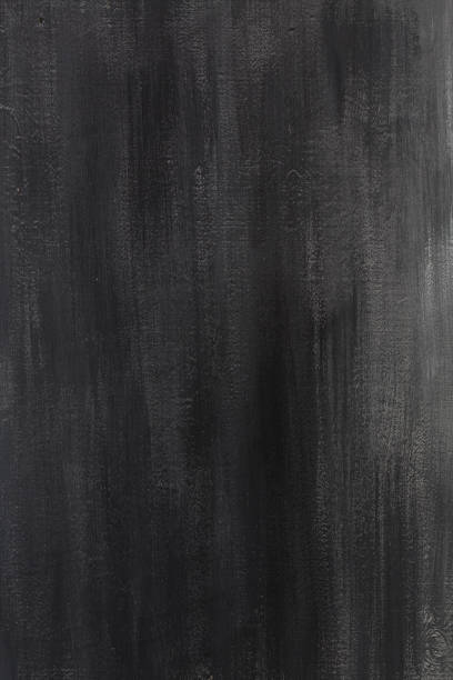 istock Brush strokes texture on wood surface, vertical gradient from black to grey 1048827956
