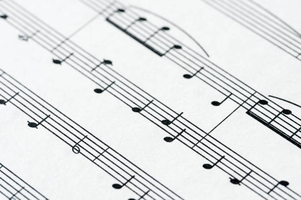 istock Closeup of musical sheet 1048831834