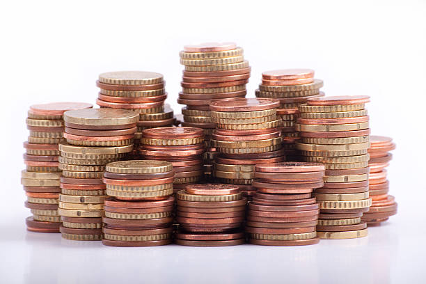 istock Money - Euro coins 104883442