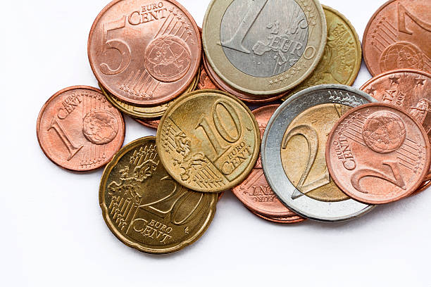 istock Money - Euro coins 104883526