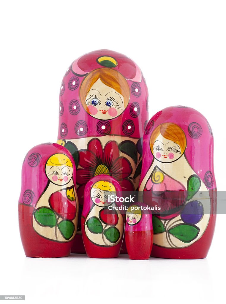 Babushkas o matryoshkas muñecas - Foto de stock de Babushka libre de derechos