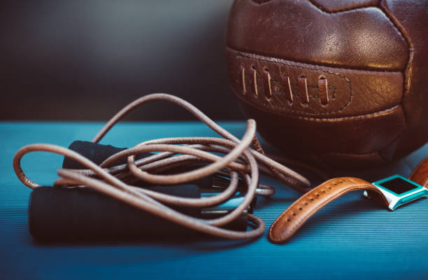 istock Skipping Rope and Soccer Ball 1048848388