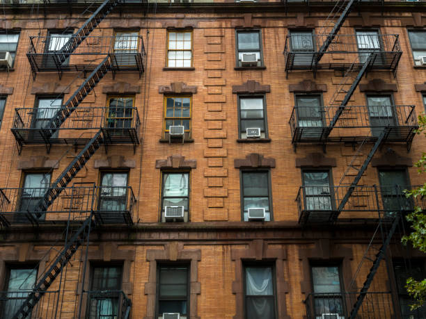 istock Fire Escapes in New York City 1048860192