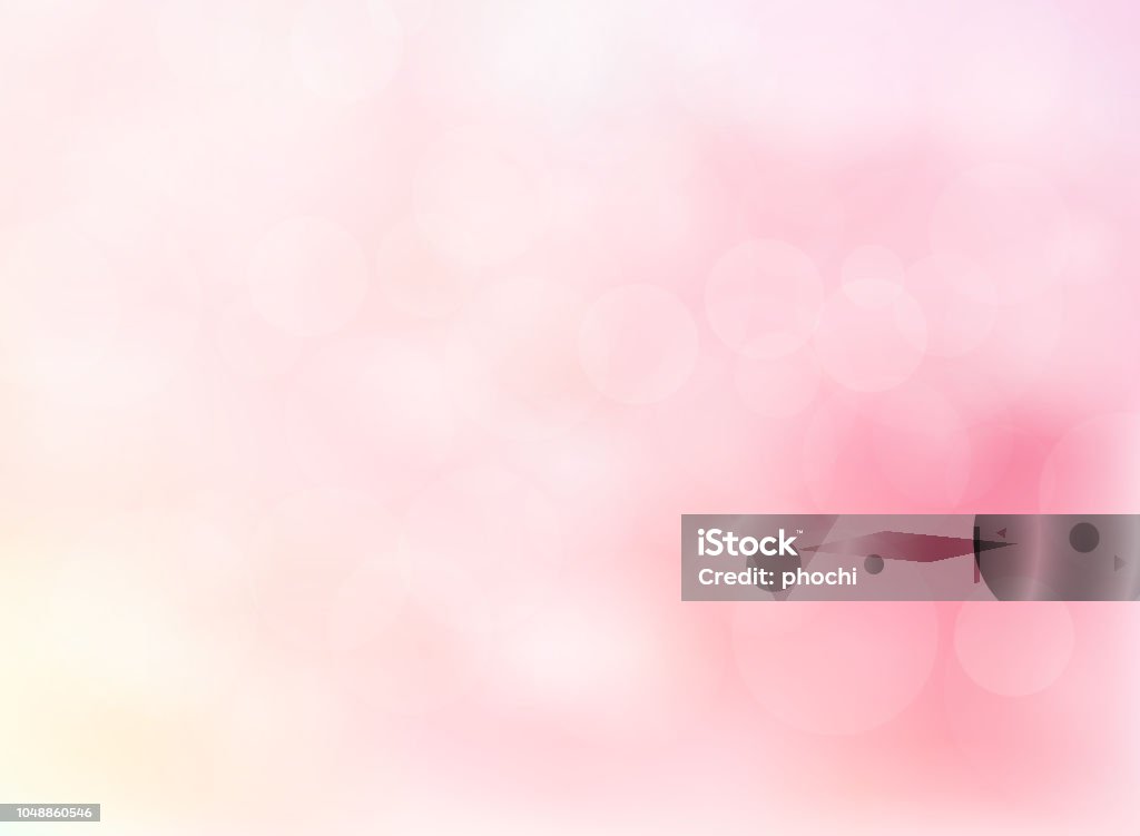Abstrakte verschwommene Weichzeichner Bokeh von leuchtend rosa Farbe Hintergrund - Lizenzfrei Bildhintergrund Vektorgrafik