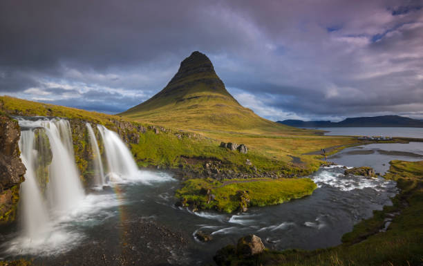 istock Kirkjufell mountain in Iceland 1048873636
