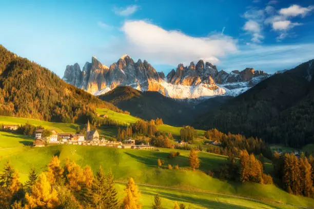 Alto Adige - Italy, Church, Dolomites, European Alps, Famous Place