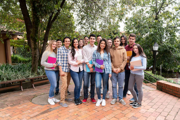 istock Large group of students at the university 1048886660
