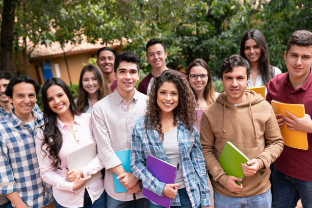 istock Large group of students at the university 1048886700