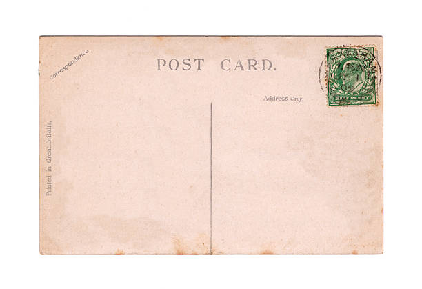 istock Blank postcard: reign of King Edward VII 104889990