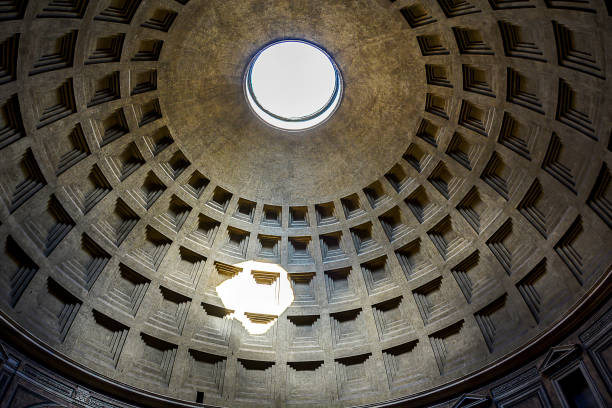 istock interior of the Pantheon dome 1048902632